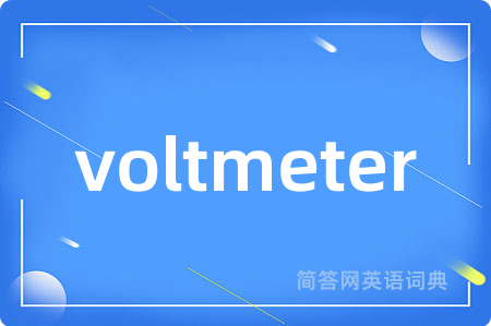 voltmeter