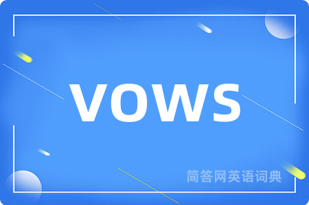 vows