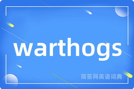warthogs
