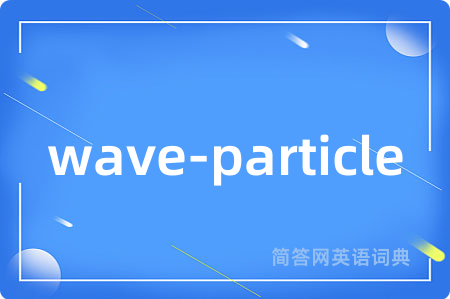 wave-particle