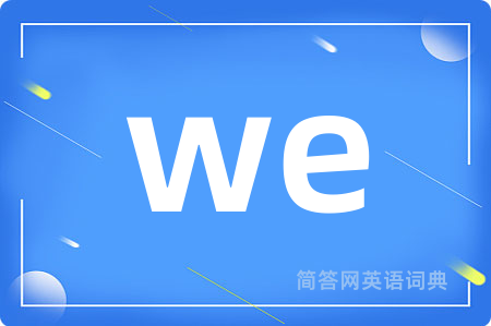 we