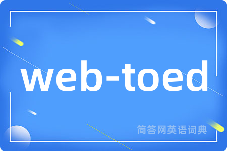 web-toed
