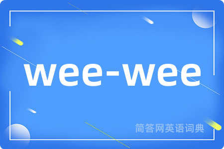 wee-wee
