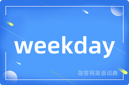 weekday