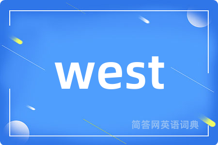 west