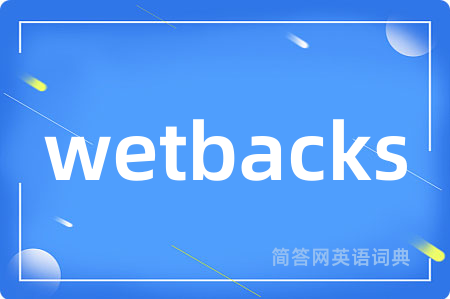 wetbacks是什么意思,wetbacks的中文翻译 wetbacks