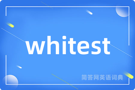 whitest