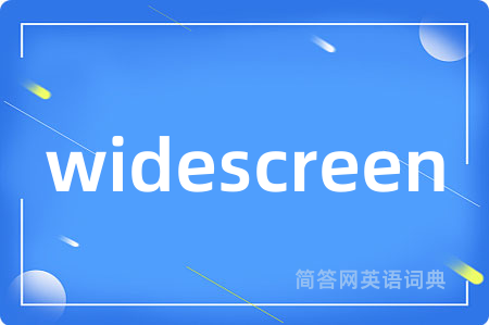 widescreen