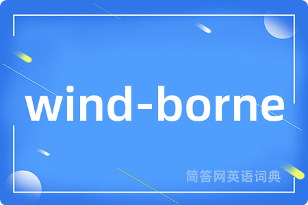 wind-borne