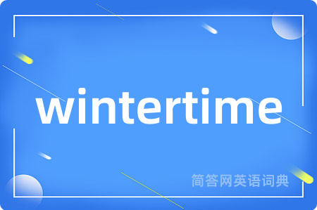 wintertime