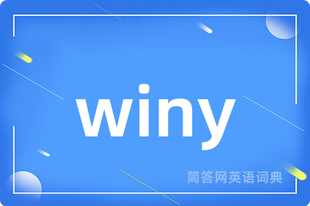 winy