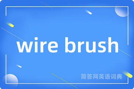 wire brush