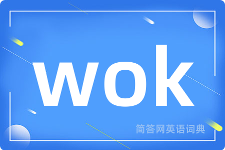 wok是什么意思,wok的中文翻译 wok