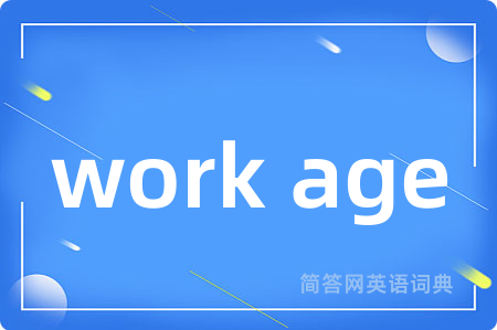 work age