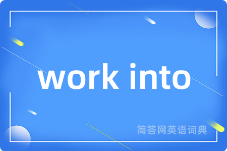 work into