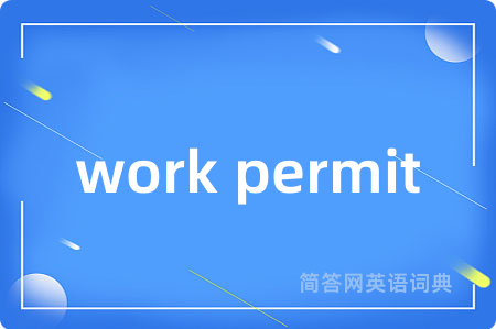 work permit