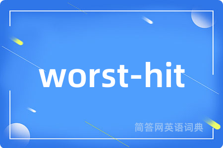 worst-hit