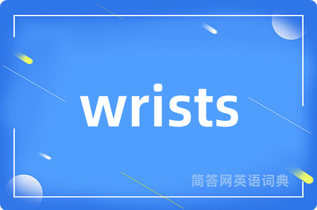 wrists是什么意思,wrists的中文翻译 wrists