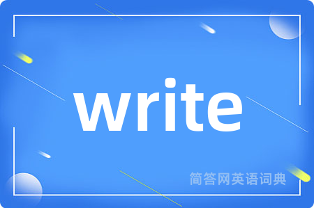 write