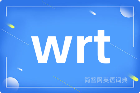 wrt