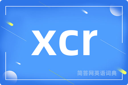 xcr