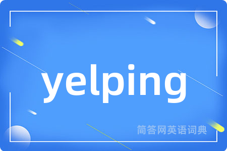 yelping