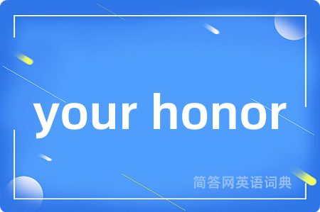 your honor