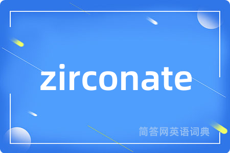 zirconate
