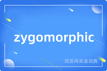 zygomorphic