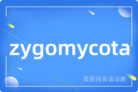 zygomycota是什么意思,zygomycota的中文翻译 zygomycota